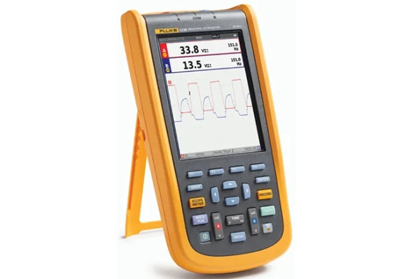 Fluke 125B Industrial ScopeMeter Hand-Held Oscilloscope, 40 MHz 2