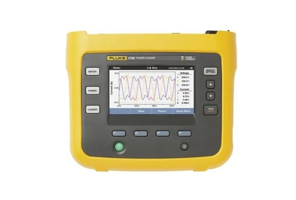 Fluke 1738/INTL Network diagnostics 3-phase Data logger, Clamp meter 1