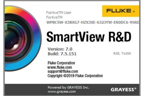 Fluke SmartView R&D Thermal Imaging Software 2